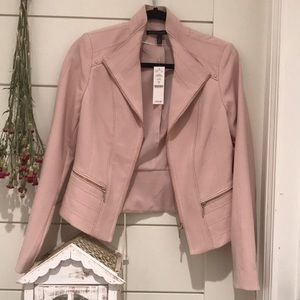 White House Black Market Soft Pink Blazer/Jacket Size 4